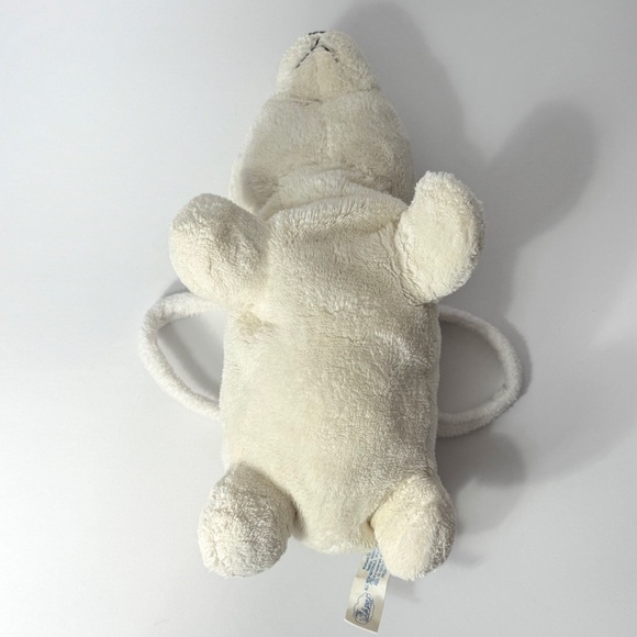2003 Wishpets Sunny the Polar Bear 9.5" Plush Stuffed Animal Purse Handbag 91004 - Picture 6 of 9